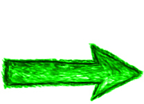 freccia batteria verde